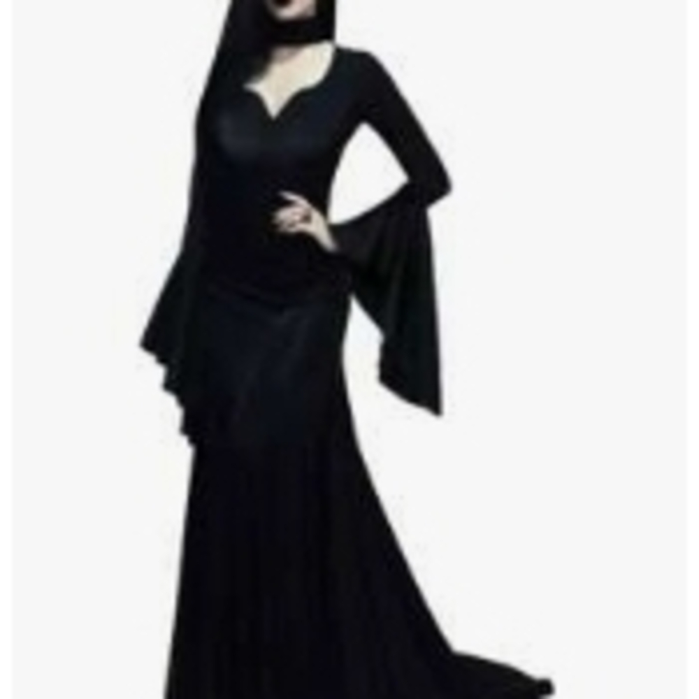 Woman's Costume Gothic Maxi Dress Size Medium $25 NIP